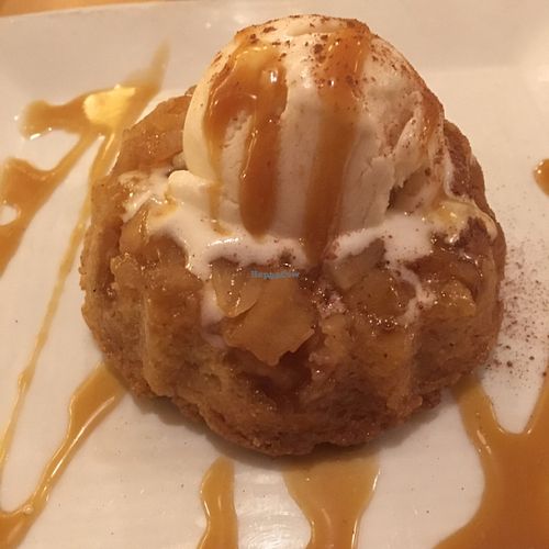 apple upside down cake  at Great Sage in Clarksville