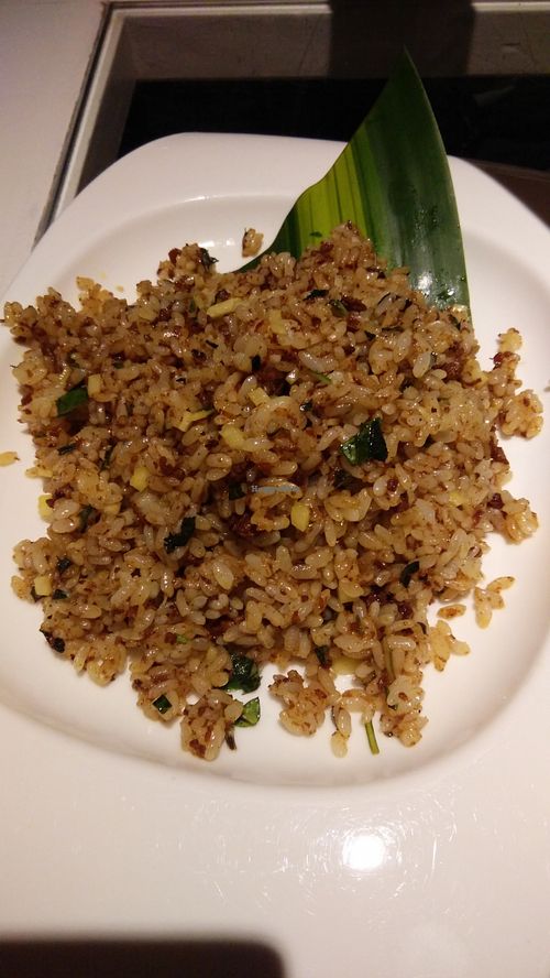 Thai style friend rice at Zǎozǐ Shù - Vegetarian Life Style - Yuanshen in Shanghai