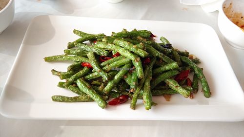 fried long bean  at Zǎozǐ Shù - Vegetarian Life Style - Yuanshen in Shanghai