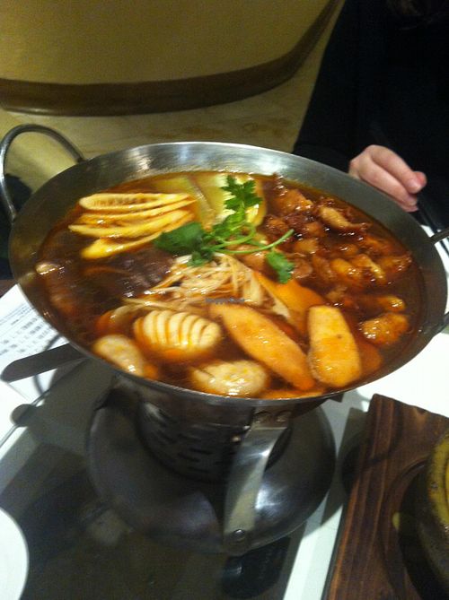 'fishy eggplant' dish (mushrooms and cabbage inside mostly-- no eggplant) at Zǎozǐ Shù - Vegetarian Life Style - Yuanshen in Shanghai