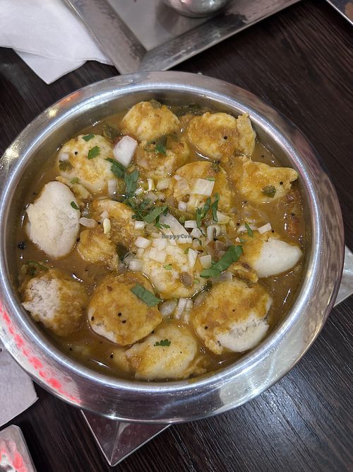 Mini idli bowl  at Annavilaas in Amsterdam