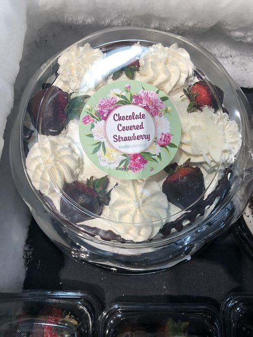 Vegan chocolate cake  at Roots Market in Clarksville