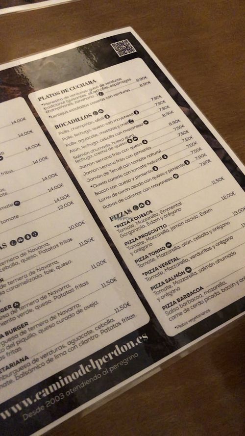 Carta  at Camino del Perdón in Navarra