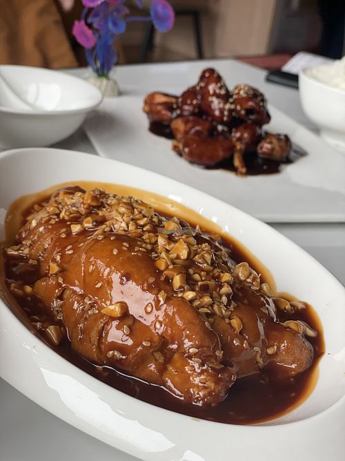 That one was pretty salty   at Huì Yuán Sù Shí Fāng 慧缘素食坊 Lotus Vegan in Shanghai