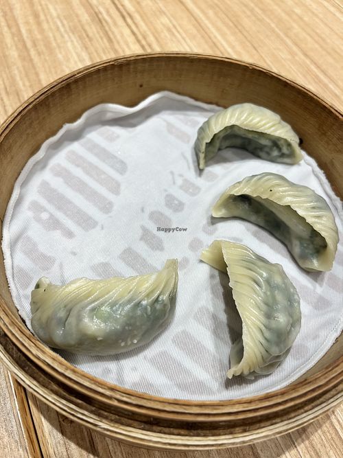 Veg and dumplings   at Din Tai Fung - Galleria Mall in Abu Dhabi