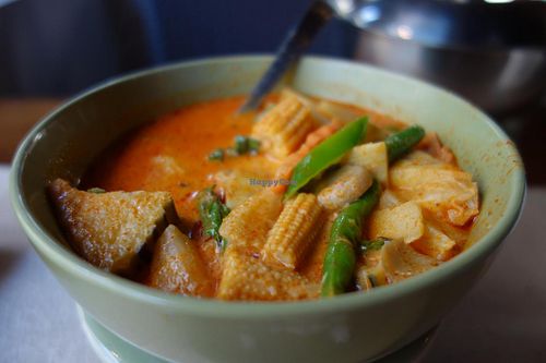 Tamarin, Iso Roobertinkatu. A special vegan dish - not from the menu.  at Tamarin in Helsinki