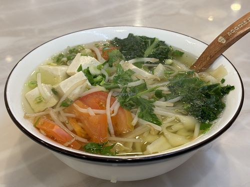 Seasonal Veggie Noodle Soup   at Noodle St in Pasadena