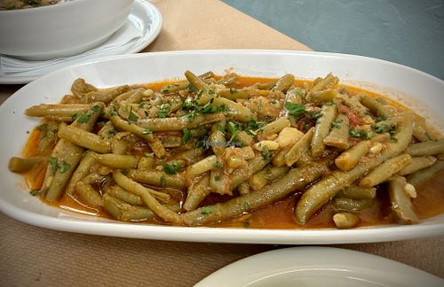 Fasolakia  at To Sokaki - Οινομαγειρείον "Το Σοκάκι" in Poros