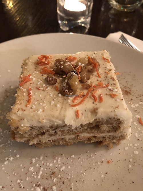 Carrot cake at Tree House in St Louis