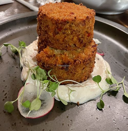 Crab cakes   at Tree House in St Louis