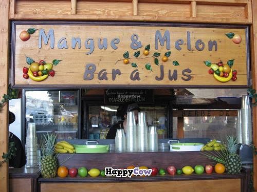 Montreal's finest juice bar! at Mangue et Melon in Montreal