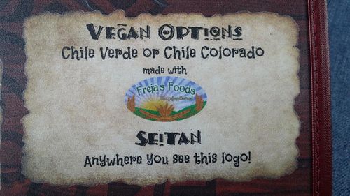 Seitanic Vegan Offering  at El Azteca in Yuba City