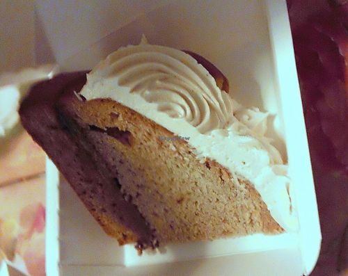 Vegan banana cake at Affinity Cafe in Roleystone