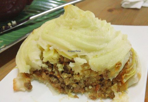 Vegan shepherds pie at Affinity Cafe in Roleystone