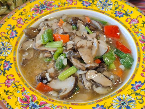 Mushrooms at Tibetan Accord Restaurant - 藏雅阁 in Songpan