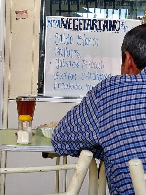 Meal of the day 10 Soles (April 2024) at Ebenezer - De Mayo in Tacna