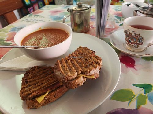 Soup and a toastie at The Ugly House - Ty Hyll in Betws-y-coed