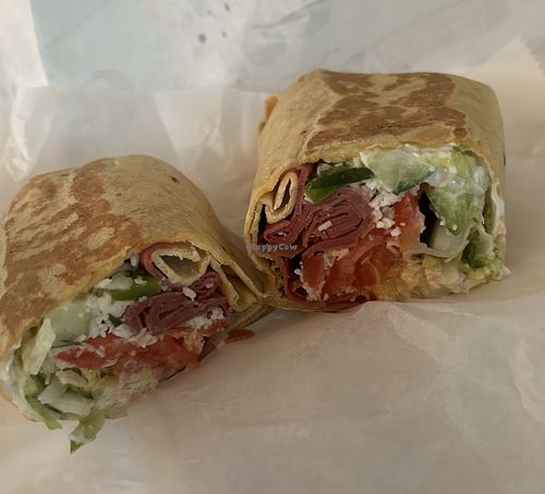 Plant-based Italian combo at Nardelli's Grinder Shoppe in Naugatuck