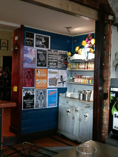 hot sauce anyone?  at The Reverence Hotel in Footscray