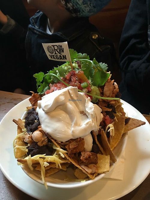 Vegan Nachos  at The Reverence Hotel in Footscray