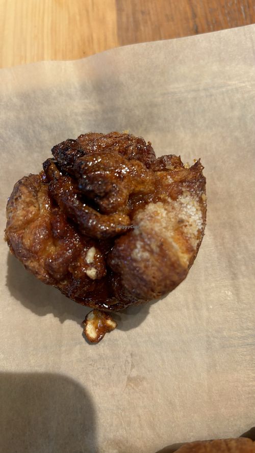 Salted caramel pastry   at Earth Bakery in Yokohama