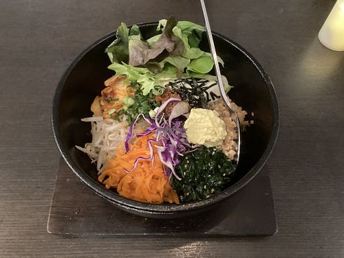 Bibimbap   at LOTUS CAFE TOKYO in Tokyo
