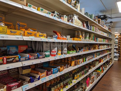 Interior at Rice Up Wholefoods in Southampton