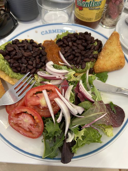Vegan Rancheros !  at Carmencita Brunch in Madrid