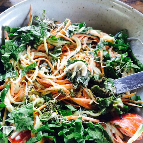 delicious at The Garden Kafe at The Yoga Barn in Ubud