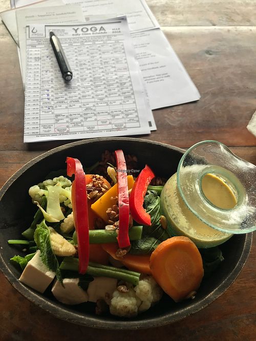 Macro Bowl - simply the best at The Garden Kafe at The Yoga Barn in Ubud