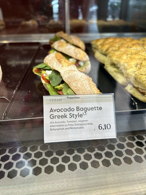 vegan baguette  at Espresso House - Nordstraße in Dusseldorf