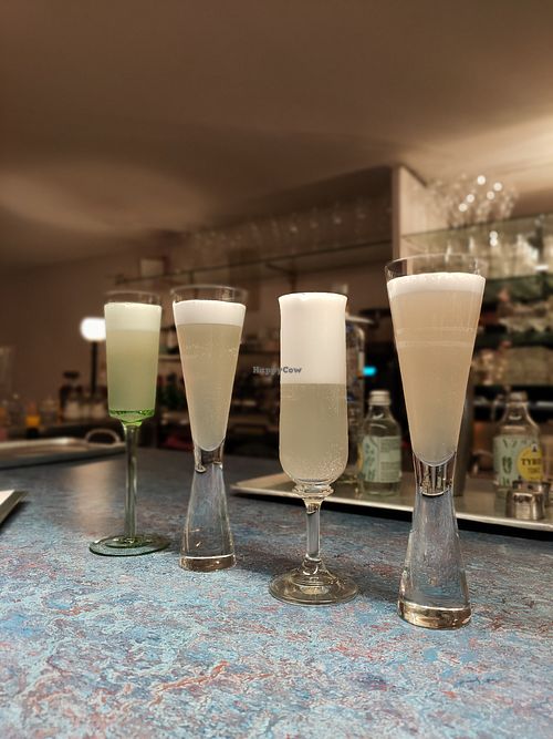 Aperitivo with grapefruit-infused salt, vodka and soda at Meteo Restaurant & Beach Bar in Merano