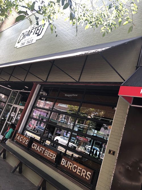 Outside  at Crafted The Art of the Taco in Greensboro