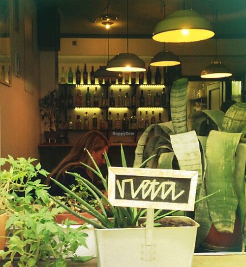 from the outside at Vieta in Vilnius