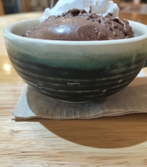 Chocolate & Coconut Ice Cream! at Les Amis in Chennai
