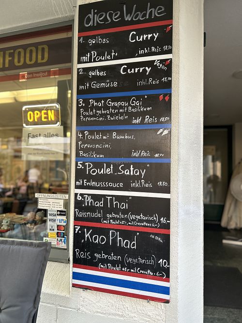   at Pok Thaifood in Stein Am Rhein