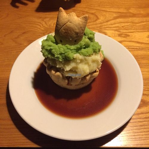 White bean & Kale Pie at Pie and Ale in Manchester