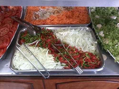 Onion pepper flag at Vegecoop in Rio De Janeiro