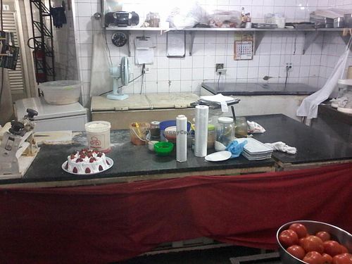 Kitchen at Dona Vegana in Rio De Janeiro