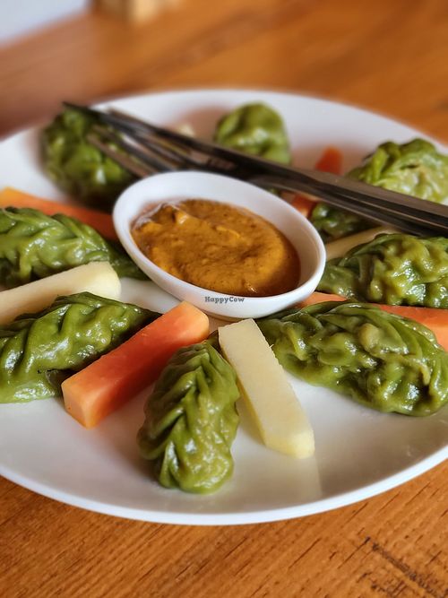Momos at Places Restaurant and Bar in Kathmandu