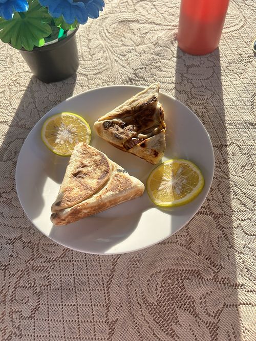 Vegetable roti  at Coco Bay  in Dikwella