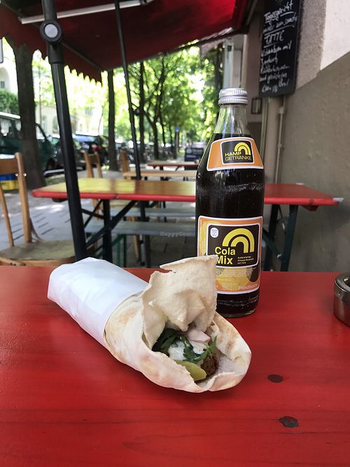 Falafel sandwich 🥙  at Beirut Beirut in Munich