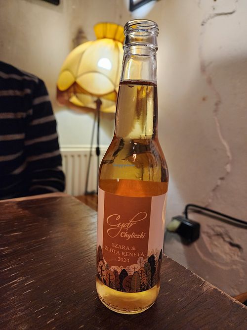 Polish cider at Wino Metal in Krakow