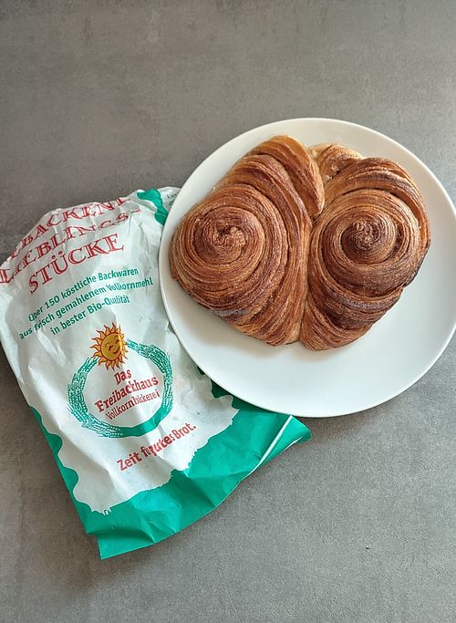 Franzbrötchen at Das Freibackhaus in Luebeck