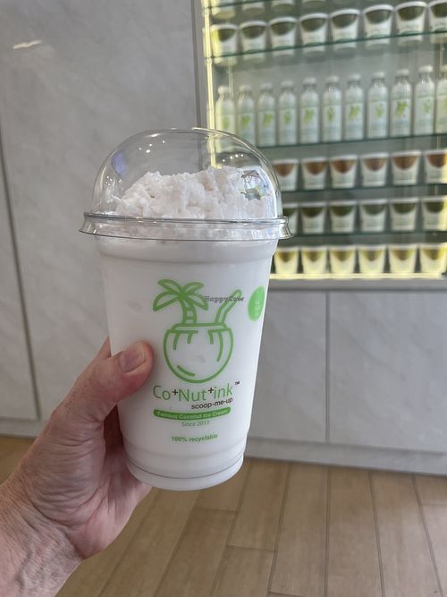 Original signature shake with extra coconut   at Co+Nut+Ink - Haji Ln in Central Singapore