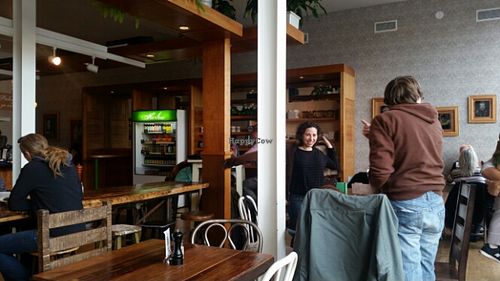 inside at Harlow in Portland