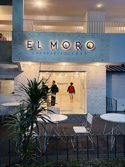 Front  at El Moro in Mexico City