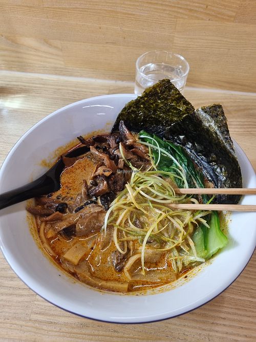 Tantanmen vegan style at Koie Ramen in Oslo