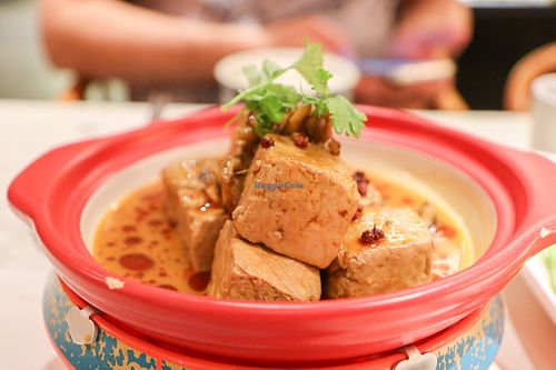 tofu at Liansu World in Beijing