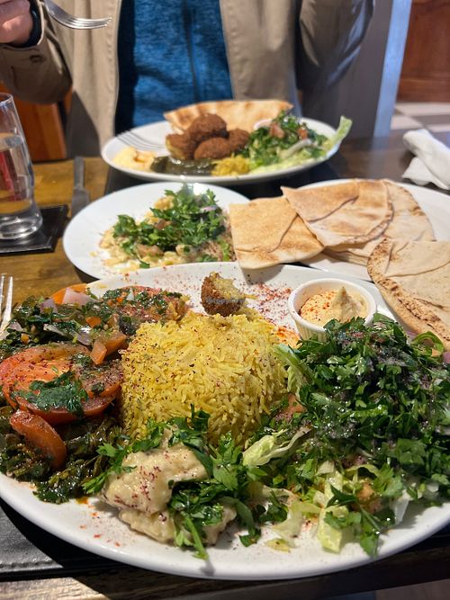 All vegan! Both the vegan mains   at Deerah in Belfast